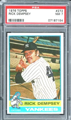 1976 Topps - Rick Dempsey #272 PSA 7 - Image 1 of 2