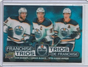 Tríos franquicia Tim Hortons Edmonton Oilers Connor McDavid Draisaitl #T1 2020-21 - Imagen 1 de 1