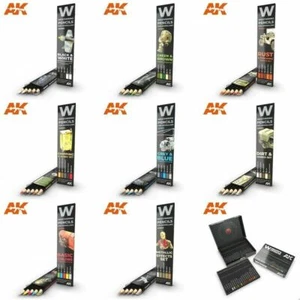 AK Interactive Weathering Pencils 5 Box Sets - Picture 1 of 10