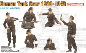 DRAGON 6375 1/35 German Tank Crew 1939-1943 - Bild 1 von 1