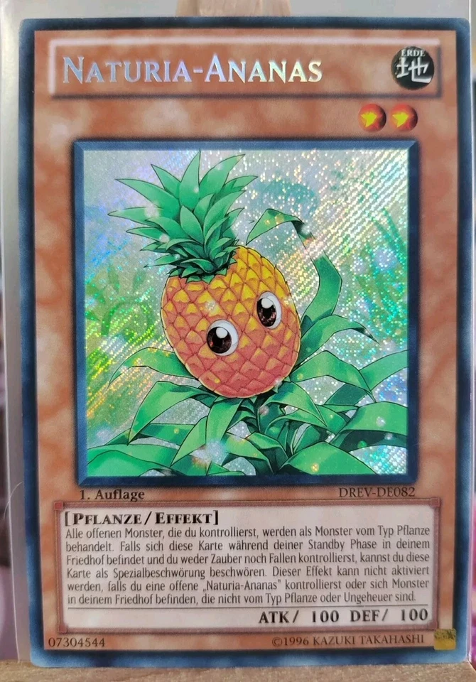 NATURIA-ANANAS - DREV-DE082 Secret Rare / 1. Auflage Excellent - Bild 1 von 2