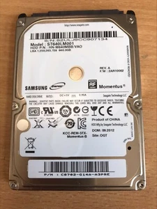 SAMSUNG 640GB SATA Drive - ST640LM001 - HN-M640MBB/VAO - Picture 1 of 4