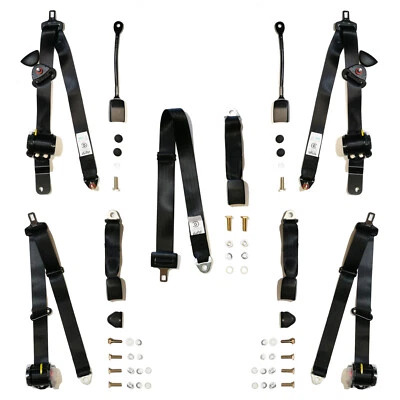 Complete Seat Belt Kit for Holden Commodore VK VL Sedan and Wagon - ADR Approved - image 1 of 4