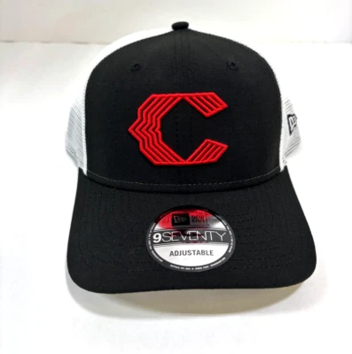 Cincinnati Reds MLB NE 2024 City Connect Trucker Snapback Hat ~ Negro/Rojo Foto 1 de 4
