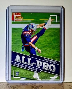 Jake Bailey 2020 Panini All-Pro NFL #25 Rookie Card 1/241 New England Patriots - Picture 1 of 6