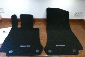 Alfombrillas originales Mercedes GLC y GLC Coupe X253 C253 W253 Rips delanteras 2016-2022 - Imagen 1 de 1