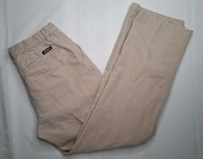 Patagonia Men's 34 Pants Beige Tan Organic Cotton Zip Button - Image 1 of 4