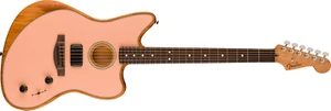 Fender Acoustasonic Player Jazzmaster Acoustic-electric Guitar -Shell Pink - NIB - Picture 1 of 3