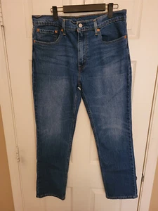 Jeans Levis 511 Para Hombre Etiqueta 36x30 Azul Cónico Recto Medio Lavado Elastizado Denim - Imagen 1 de 10