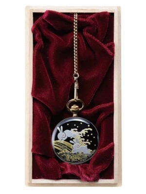 Pocket Watch　Traditional Japanese technique: Maki-E　For men and women - Image 1 of 4