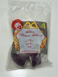 2000 McDonalds Happy Meal Spielzeug Krone Disney Dinosaurier Film Handpuppe #4 - Bild 1 von 12