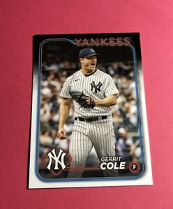 Gerrit Cole 2024 Topps Series One #100 Yankees