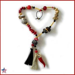 Luxury Jewelry Simulated Gold Silver Diamond Precious Stones Necklace Woman Rare - Picture 1 of 24