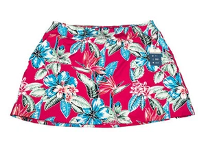 Tommy Bahama Pink Birds Of Paradise Floral Golf Tennis Pickleball Skort Skirt XL - Picture 1 of 7