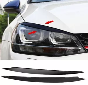 Volkswagen Golf MK7 Headlight Eyelids for TSI / GTI / Golf R - Picture 1 of 2