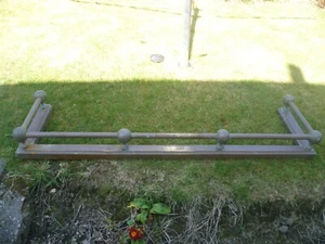 An Antique Large Brass Fire kerb / Fender. Large Antique Brass Fire Kerb - Picture 1 of 19