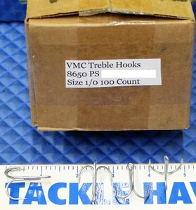 Ganchos agudos VMC 8650 PS tamaño 1/0 caja de 100 unidades - Imagen 1 de 3