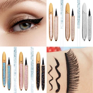 No Glue Magnetic Needed Self-adhesive 2 in 1 Lash Glue Liner Pen Magic Eyeliner - Picture 1 of 18