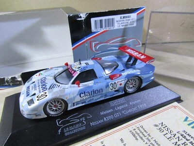 553W Onyx XLM99001 Nissan R390 GT1 Clarion #30 Le Mans 1998 1:43 Nuovo Scatola - Immagine 1 di 4
