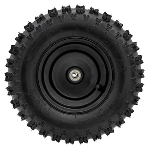 4.10 - 6 6" Front Wheel Tyre Tire Rim For Mini Bike ATV Go Kart Minimoto Scooter - Bild 1 von 9