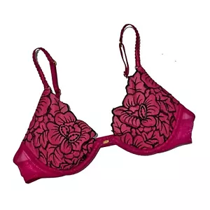Victoria's Secret, Very Sexy, Dark Pink, Push-up Without Padding Bra, size 34B - Picture 1 of 3