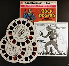 🎬Viewmaster 60's Cartoon🎬Buck Rogers Battle on the Moon🎬GAF View-Master compl