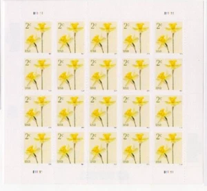 USPS Flowers Daffodils Sheet of 20 Stamps - MNH In stock (5898) - Picture 1 of 1