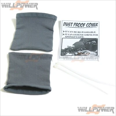 Dust Proof Cover Washable for Air Filter (RC-WillPower) Nitro Gas Buggy Truggy - Image 1 of 2