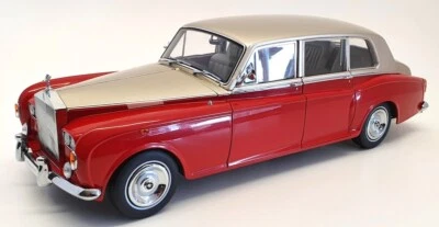Kyosho 1/18 Scale 08905RLB -1968 Rolls Royce Phantom VI - Red/Light Beige - Image 1 of 4