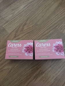 (2 Pack) Caress White Peach & Orange Blossom 3.15 Oz Product Of Indonesia - Picture 1 of 2