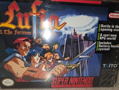 Lufia & The Fortress Doom Super Nintendo (Lufia 1 SNES) CIB *Authentic* Complete - Image 1 of 4