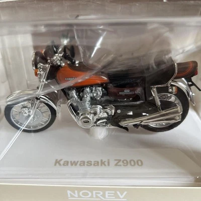 Norev 1/18 Kawasaki Z900 Fireball Orange Motorcycle Model - Image 1 of 4