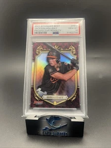 2022 Bowman’s Best Jackson Holliday Prospective Royalty #PR-14 Baltimore PSA 10 - Picture 1 of 2