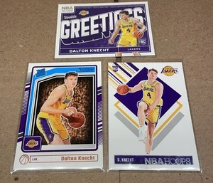 Dalton Knecht Rookie lotto (3) NBA Hoops Donruss Rookie Greetings, n. 227,294,19 - Foto 1 di 2