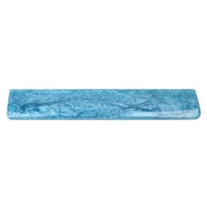 Support à main en résine bleue ordinateur repose poignet clavier ergonomique - Photo 1/12