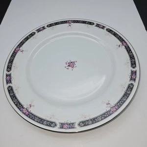 Royal Prestige Midnight Mood China Dinner Plate 10 7/8” EUC - Picture 1 of 5