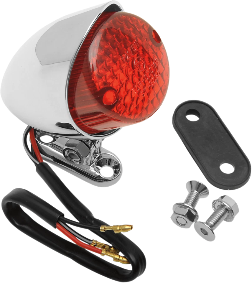 Luz trasera DRAG SPECIALTIES 12-6015 - Bobber - Lente roja Foto 1 de 1