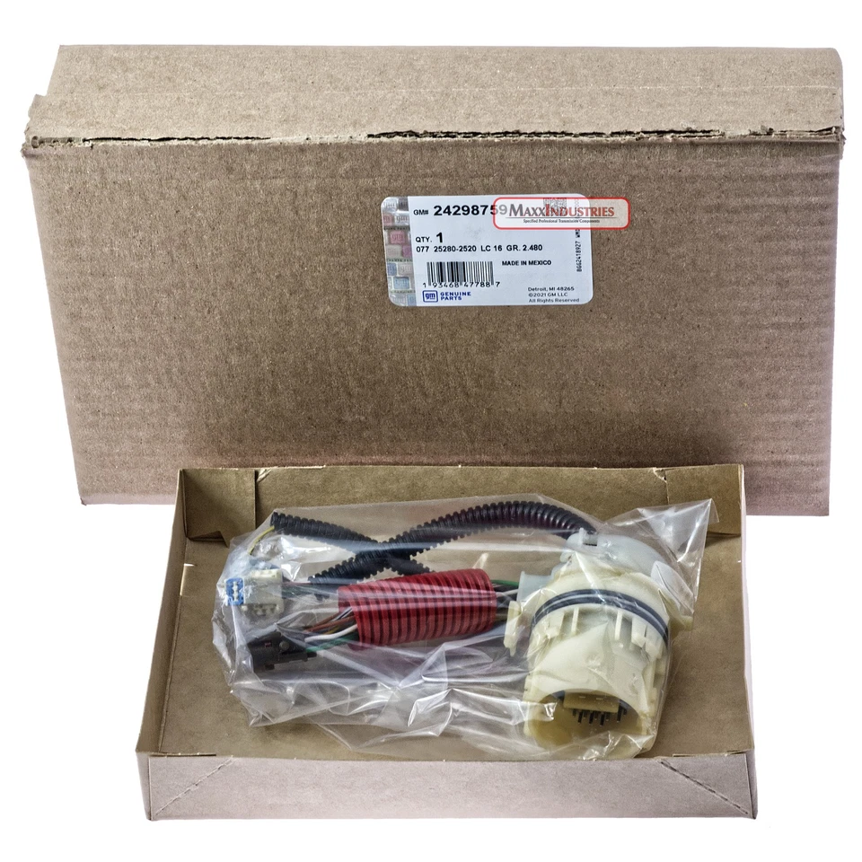 8L45-8L90 Cuerpo de válvula Cableado Arnés Cableado Cable, con conector de caja principal (paso a través Foto 1 de 4