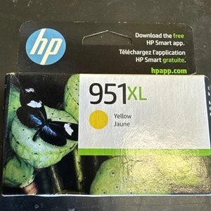 HP 951XL Yellow Oem Authentic Factory Sealed 10/2025 - Picture 1 of 4