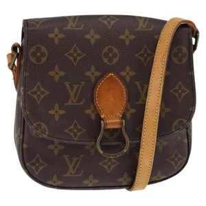 LOUIS VUITTON Monogram Saint Cloud MM Shoulder Bag M51243 LV Auth 144592 - Picture 1 of 24