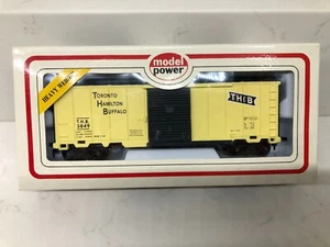 MODEL POWER 40'CANADIAN BOX CAR NO.7957 TORONTO,HAMILTON&BUFFALO NEW IN BOX!! - Picture 1 of 2