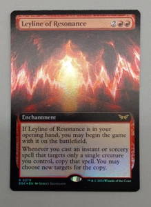 Leyline of Resonance Magic The Gathering DSK 379 Raro Lámina Arte Extendido Casi Nuevo 2024 - Imagen 1 de 1