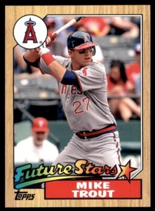 2012 Topps Update #TM-127 Mike Trout 1987 Minis - Bild 1 von 2