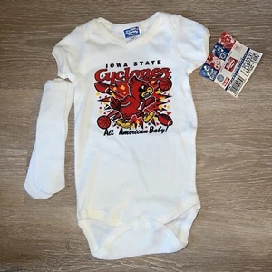 Vintage Baby Diana 24 Months Iowa State Cyclone All American Baby! Snap - Picture 1 of 7