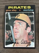 1971 Topps Gene Alley #416 Pittsburgh Pirates