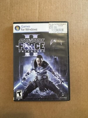 Star Wars The Force Unleashed 2 PC Game for Windows DVD Rated T Original Owner - Image 1 of 3
