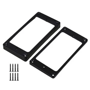 2PCS Pickup Frame for Electric Guitar Install or Removal ABS Black - Picture 1 of 8