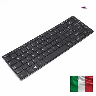Toshiba Satellite L830 9Z.N7SSQ.40E Keyboard Notebook Tastiera AEBY3I01110-IT - Image 1 of 4