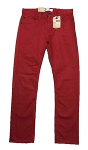 NWT Levis 511 Slim 18 Reg 29x29 Red Jeans - Picture 1 of 12