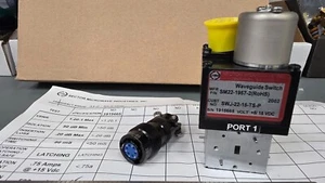 Sector Microwave Standard Waveguide WR-22 Switch, Q Band, 33 to 50 GHz - Picture 1 of 6